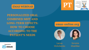 Personalized oral combined MHT and long-term effects: How to choose according to the patient’s needs (PT)
