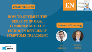 Benefits of oral combined MHT for estrogen deficiency symptoms treatment (EN)