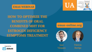 Benefits of oral combined MHT for estrogen deficiency symptoms treatment (UA)